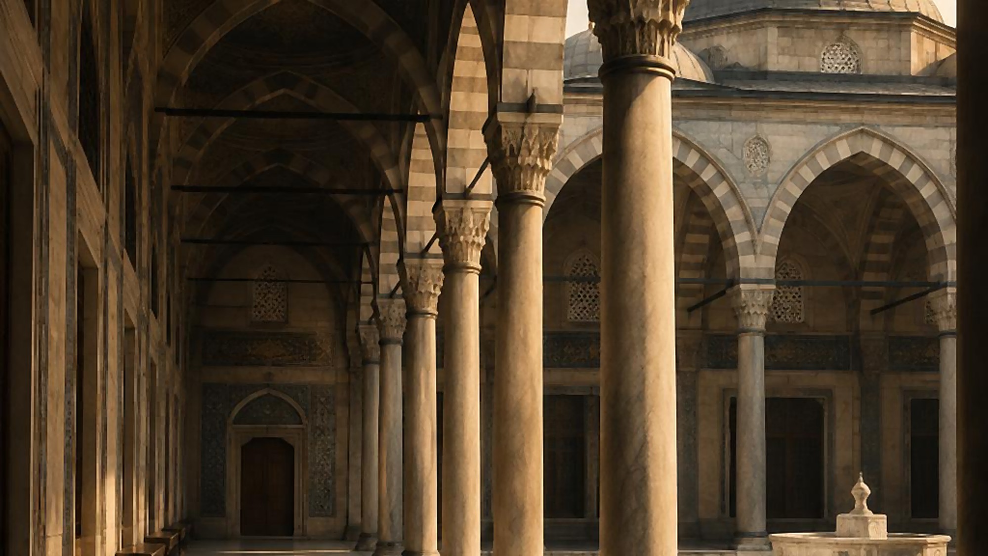 صحن الجامع — إسطنبول